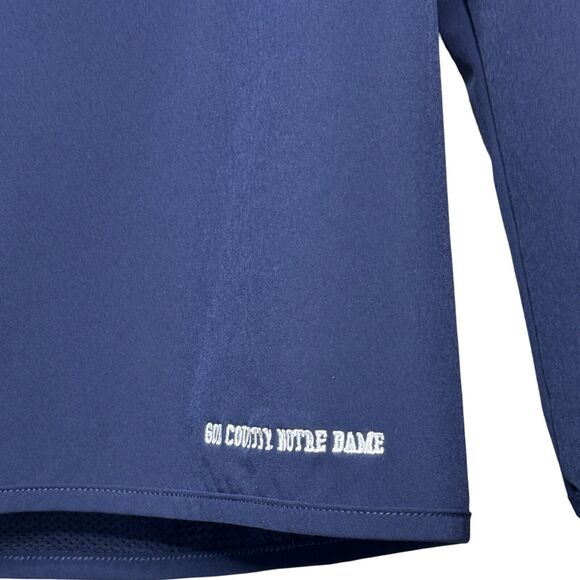 Under Armour Jacket Mens Small Navy Notre Dame Sportswear Fandom Athleisure - Picture 5 of 11
